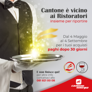 Cantone è vicino ai Ristoratori!